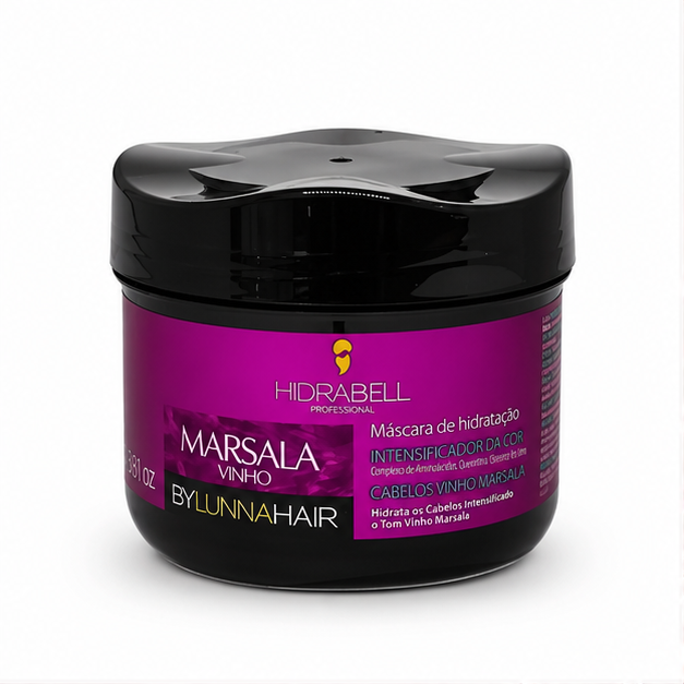 Máscara de Hidratação Vinho Marsala 250g