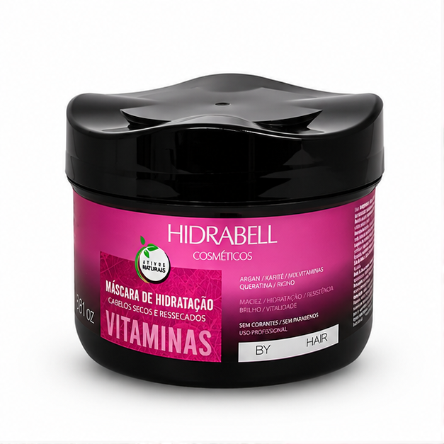 Máscara de Hidratação + Vitaminas 250g