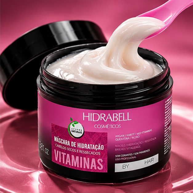 Máscara de Hidratação + Vitaminas 250g