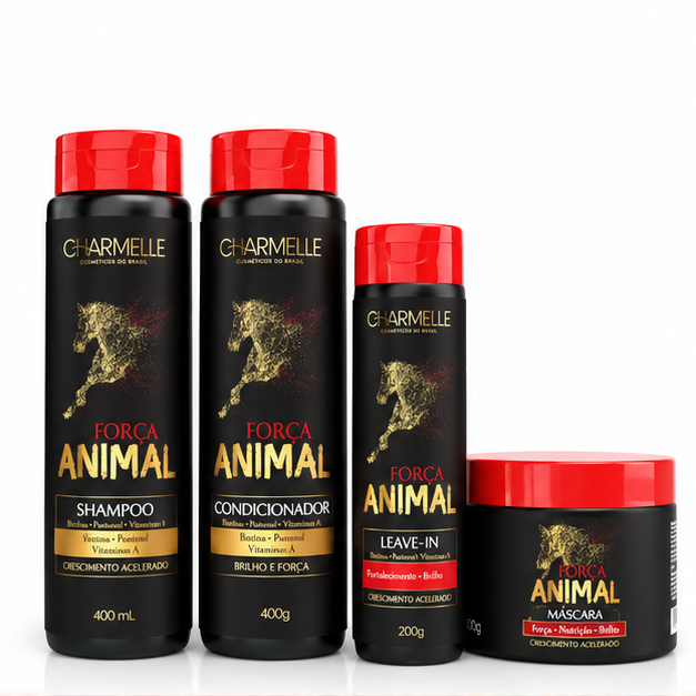 Kit Força Animal Tratamento Capilar