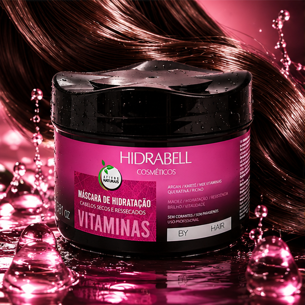 Máscara de Hidratação + Vitaminas 250g