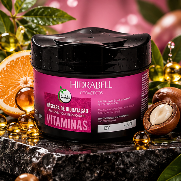 Máscara de Hidratação + Vitaminas 250g