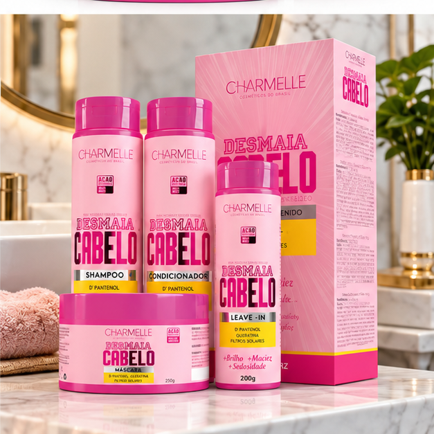 Kit Desmaia Cabelo Tratamento Intensivo