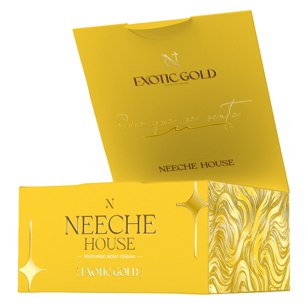 Neeche House Exotic Gold Perfumed Body Cream 200g