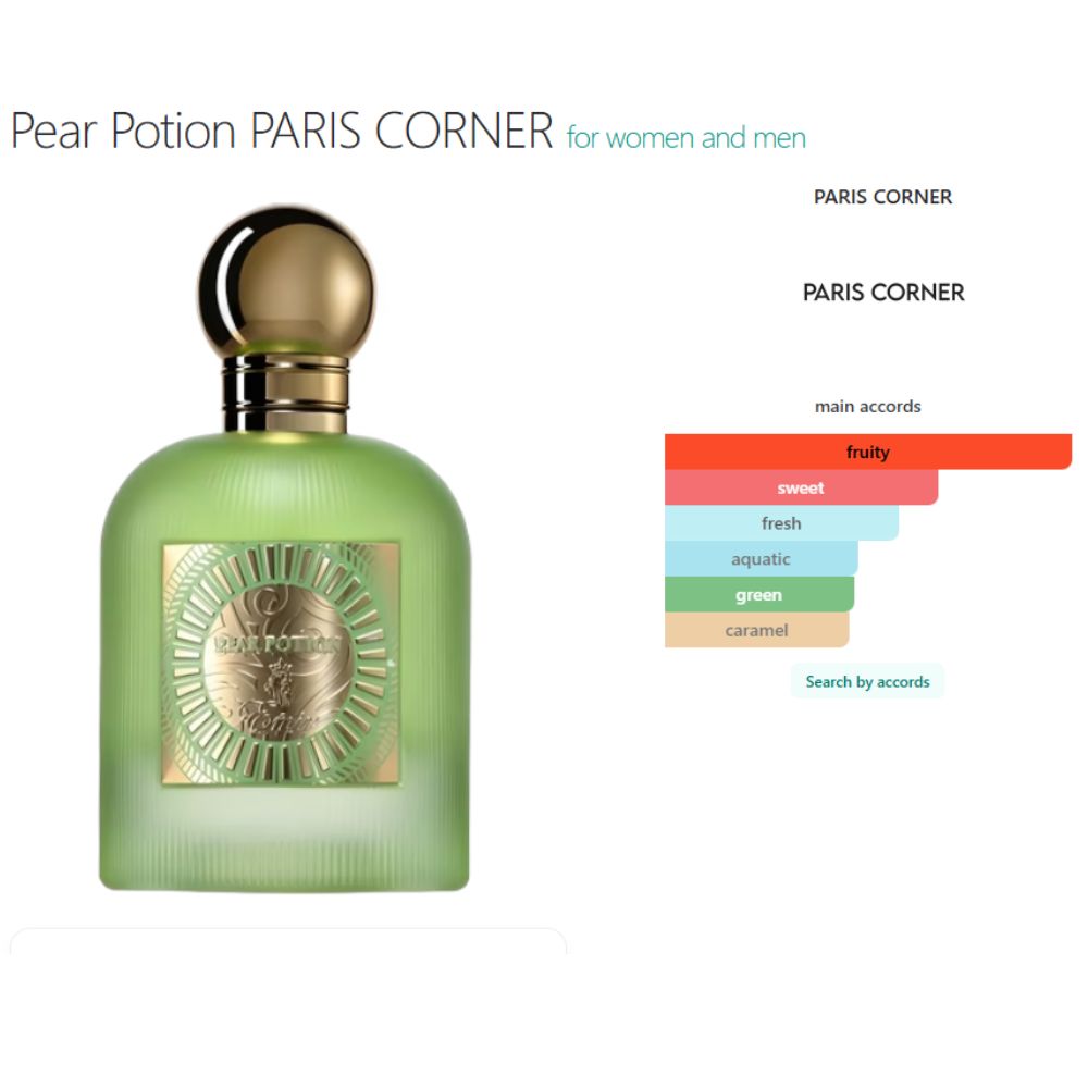 Emir Pear Potion Paris Corner Eau de Parfum 100ml