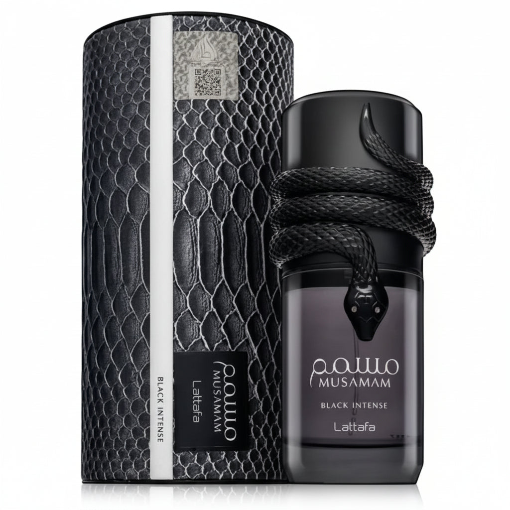 QAWA MUSAMAM BLACK INTENSE - LATTAFA - EAU DE PARFUM - 100ML