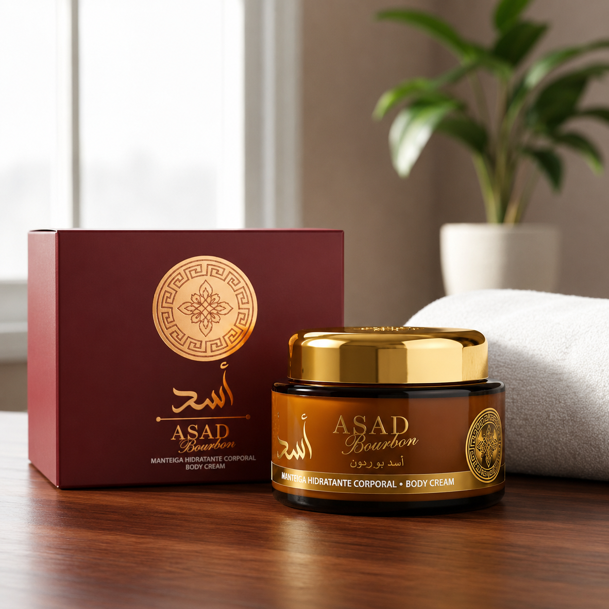 ASAD BOURBON - CREME HIDRATANTE CORPORAL  - AFEER - 250G