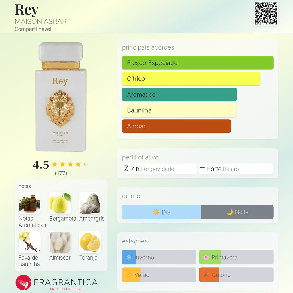 REY - MAISON ASRAR - EAU DE PARFUM - 100ML