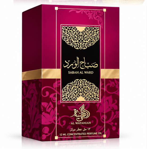 Sabah Al Ward Óleo Perfumado Concentrado 12ml