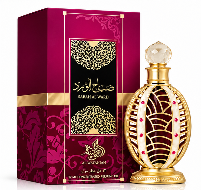 Sabah Al Ward Óleo Perfumado Concentrado 12ml