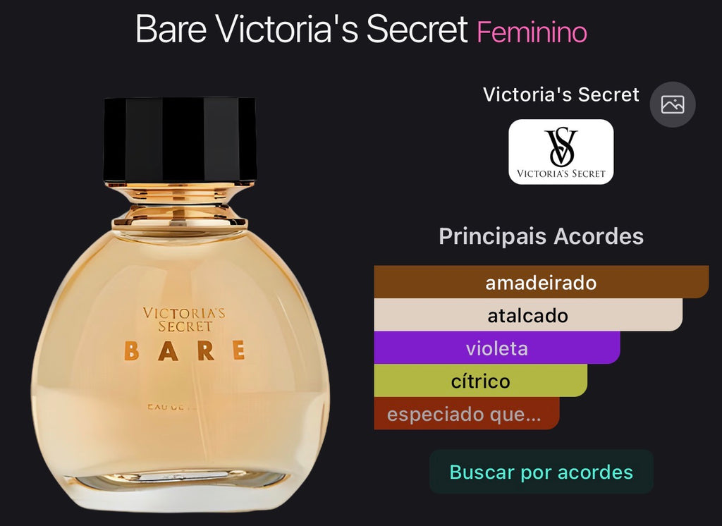 BARE - VICTORIA´S SECRET - EAU DE PARFUM - 50ML