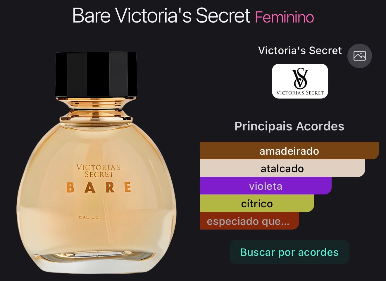 BARE - VICTORIA´S SECRET - EAU DE PARFUM - 50ML