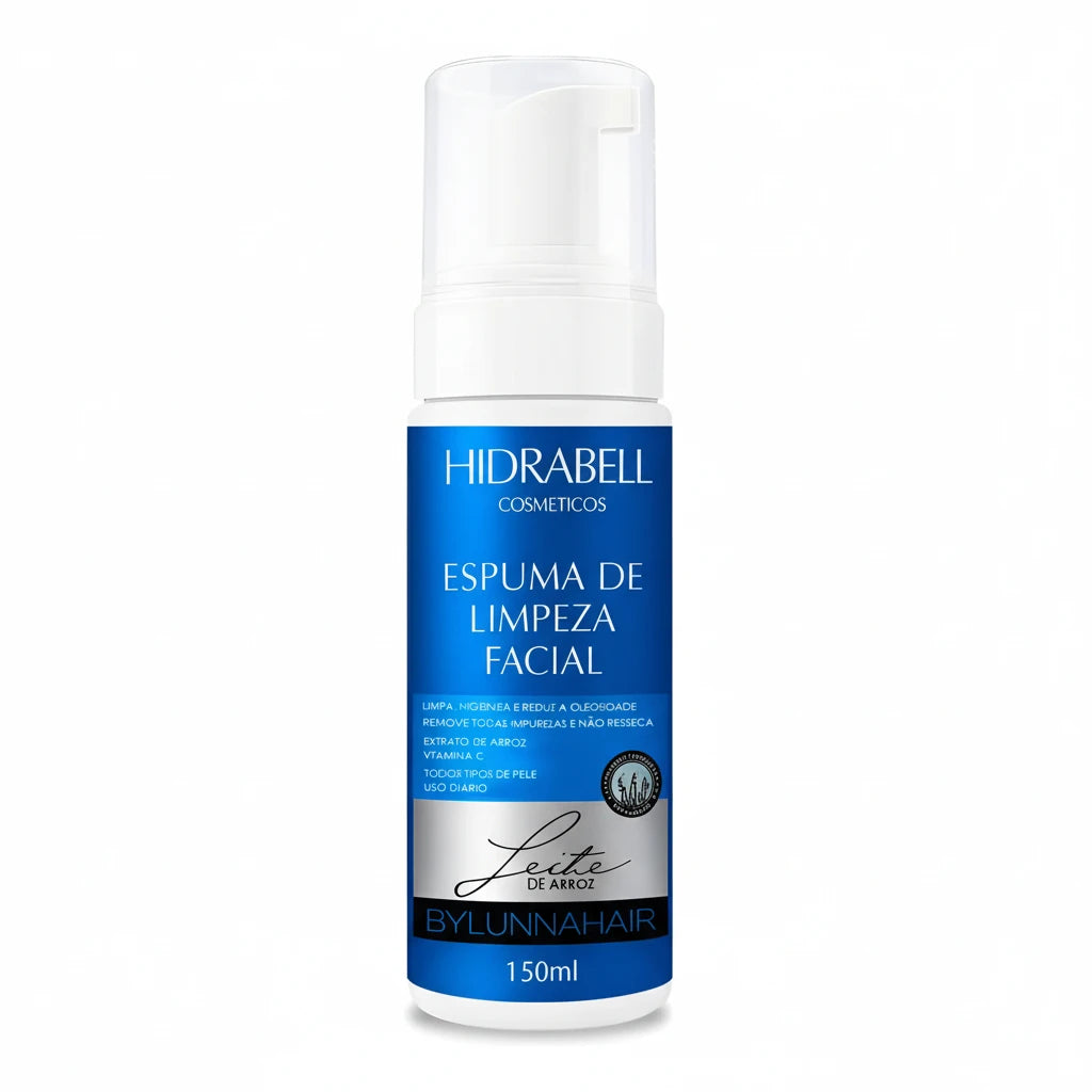 ESPUMA DE LIMPEZA FACIAL - HIDRABELL - 150ML