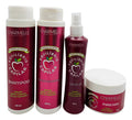 KIT EQUILÍBRIO CAPILAR  - CHARMELLE - SHAMPOO 400ML - CONDICIONADOR  400G - MÁSCARA 300G - FILALIZADOR 200ML