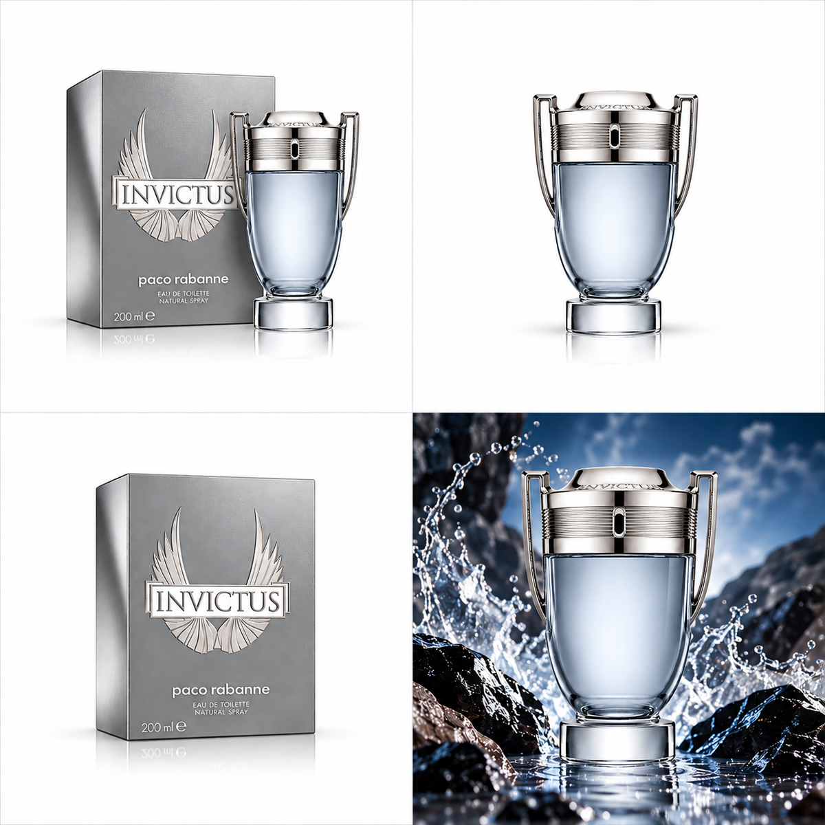 Invictus Eau de Toilette 200ml