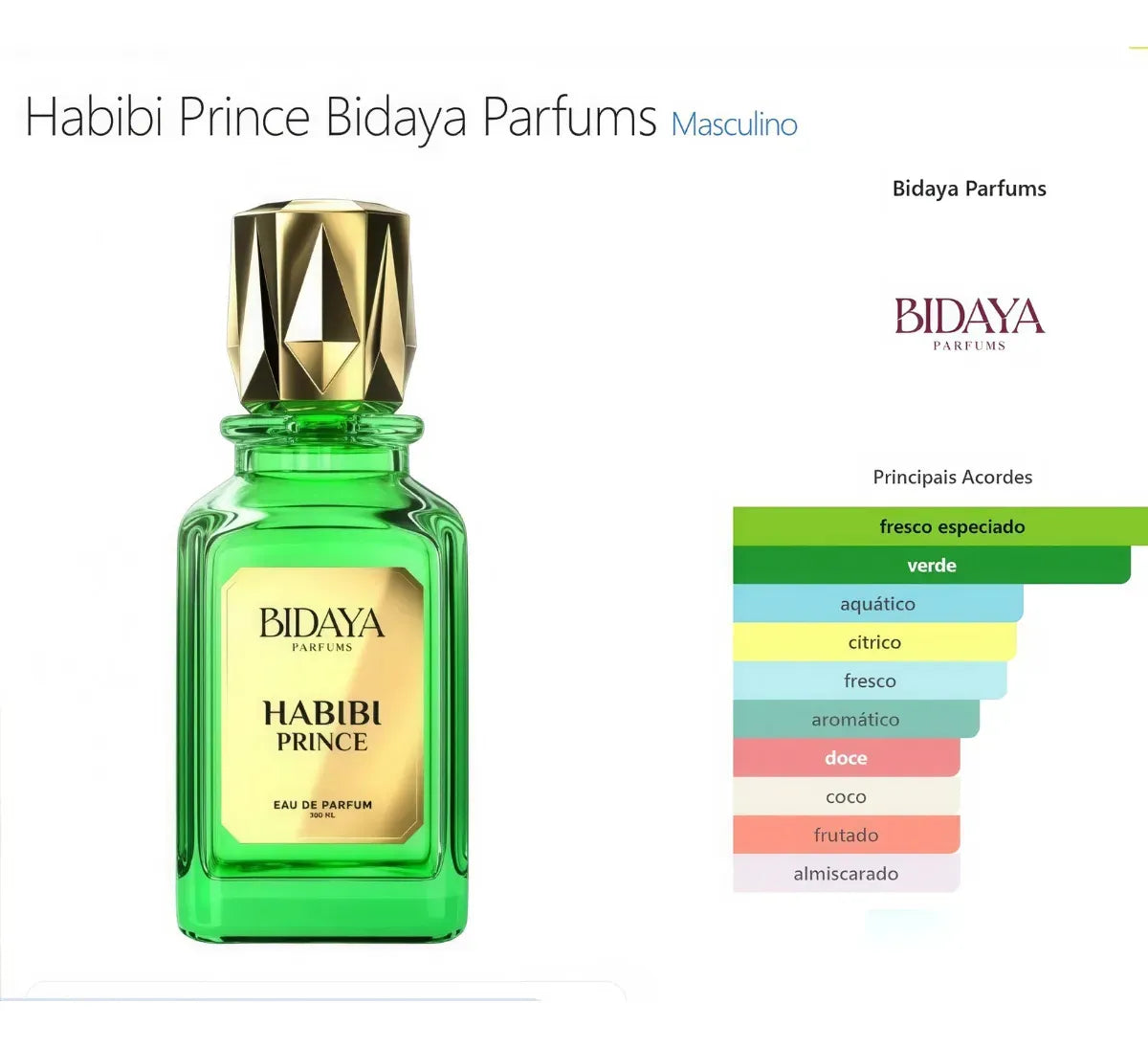 HABIBI PRINCE - BIDAYA - EAU DE PARFUM - 100ML