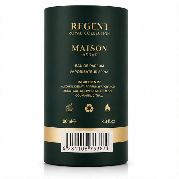 REGENT ROYAL COLLECTION - MAISON ASRAR - EAU DE PARFUM - 100ML