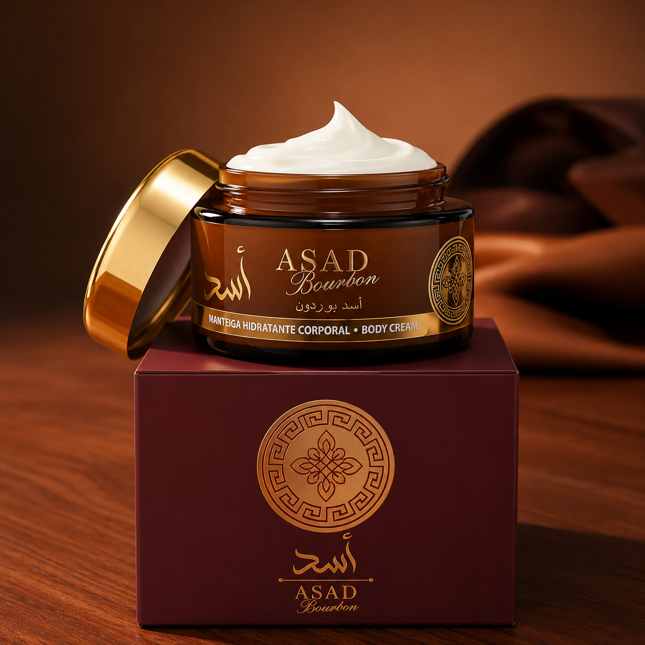 ASAD BOURBON - CREME HIDRATANTE CORPORAL  - AFEER - 250G