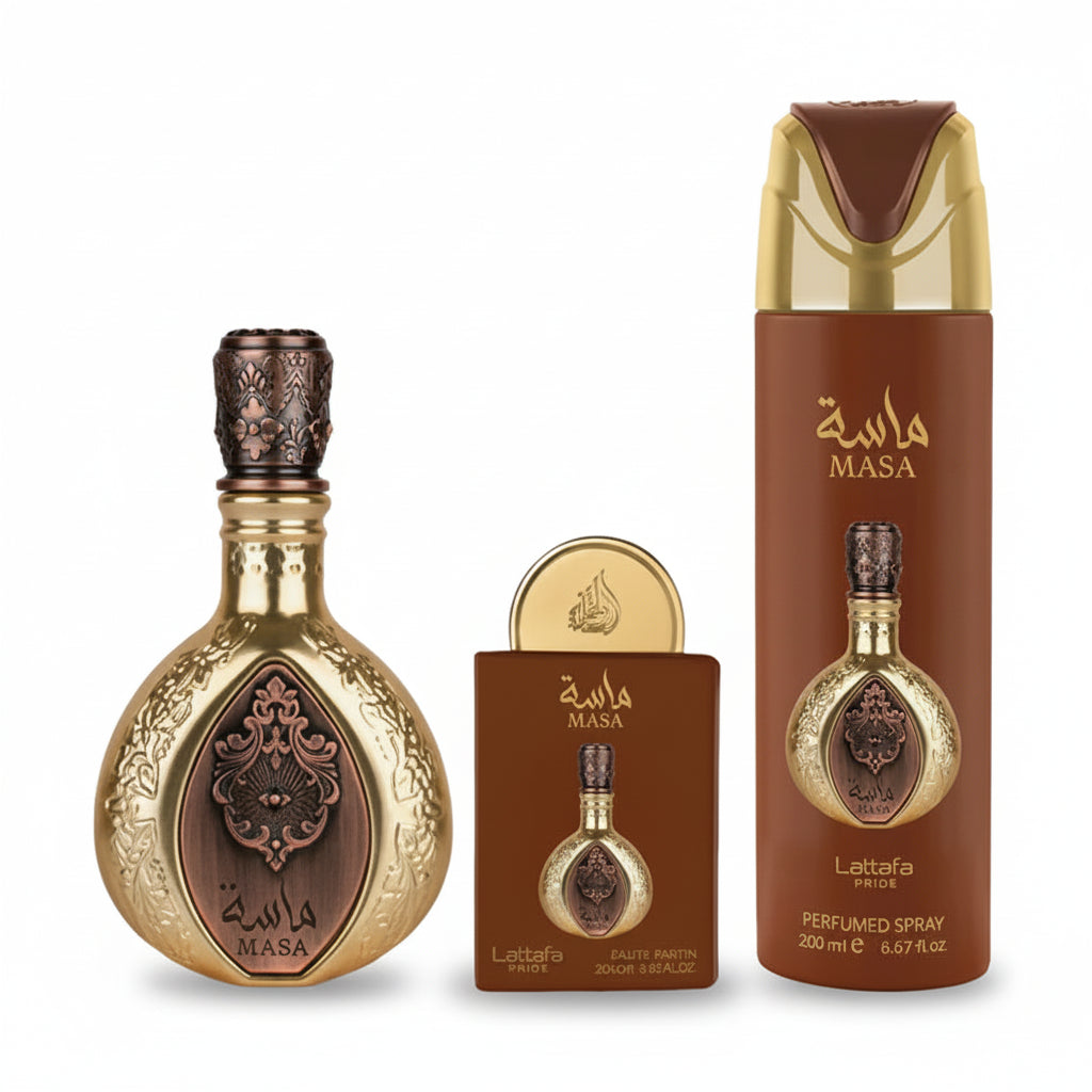 KIT MASA - LATTAFA PRIDE - EAU DE PARFUM - 320ML