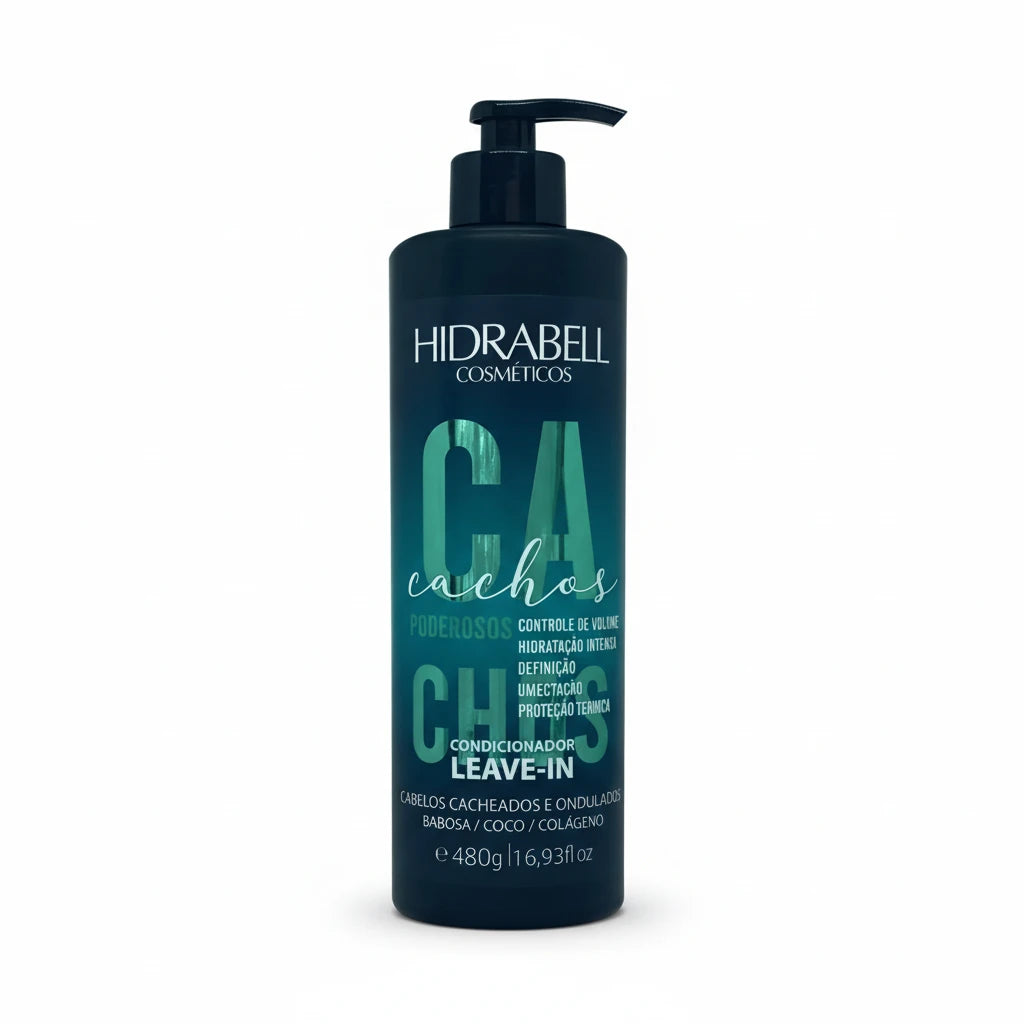 CACHOS - HIDRABELL -  CONDICIONADOR LEAVE-IN - 480G