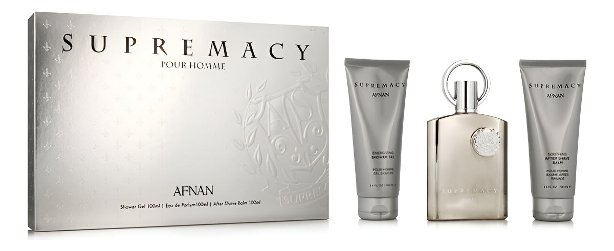 KIT SUPREMACY POUR HOMME - AFNAN - EAU DE PARFUM - 100ML + 100ML + 100ML
