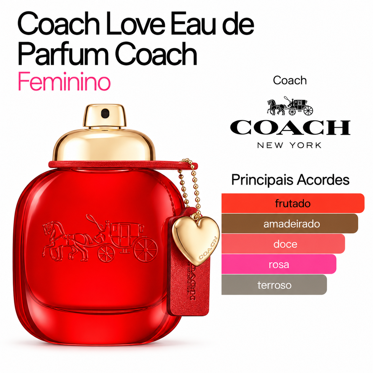 Love Coach New York Eau De Parfum 90 ML