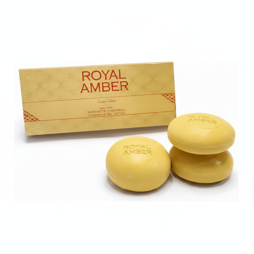 ROYAL AMBER - AFEER - SABONETE CORPORAL - 200G