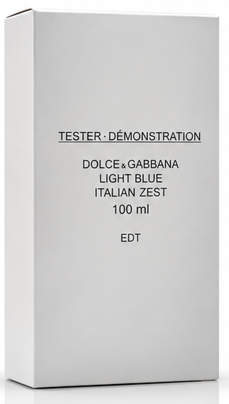 Light Blue Italian Zest Eau de Toilette 100ml (tester)