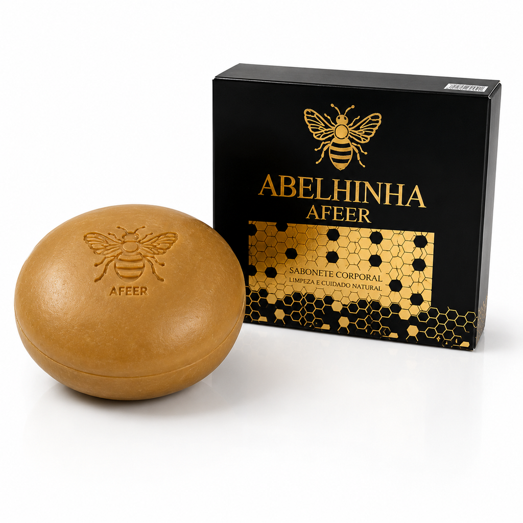 ABELHINHA - AFEER - SABONETE CORPORAL - 3 X 150 G
