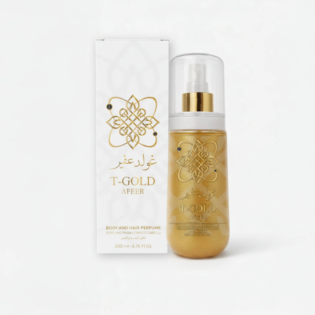 T-GOLD - AFEER  - BODY SPLASH - 200ML
