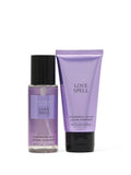 KIT LOVE SPELL - VICTORIA´S SECRET - BODY SPLASH E CREME CORPORAL - 75ML X 2