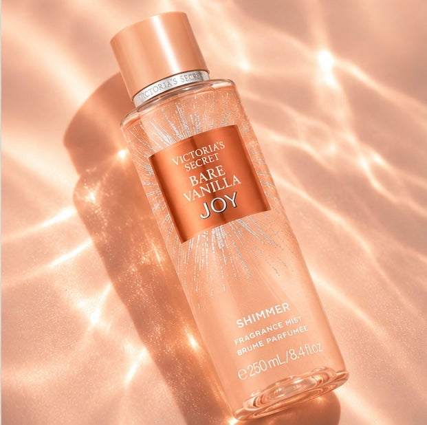 Bare Vanilla Shimmer Joy VS Body Splash 250ml