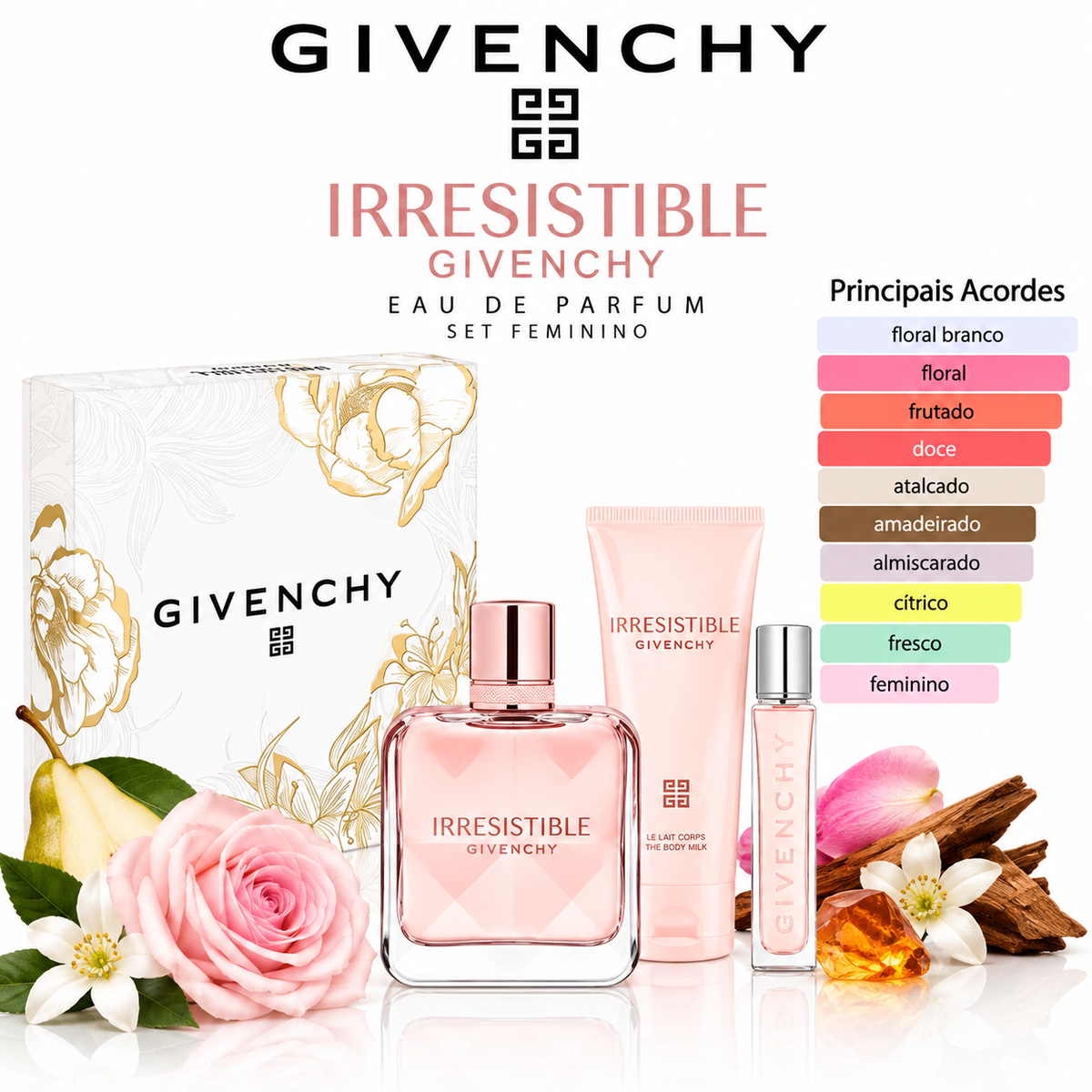 Kit Irresistible Eau De Parfum 80ML
