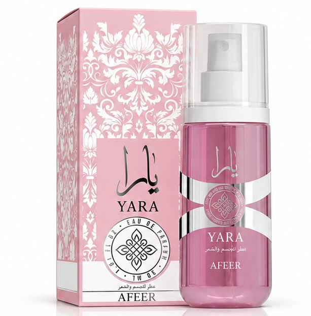 Yara Rosa Afeer Body And Hair 200ml
