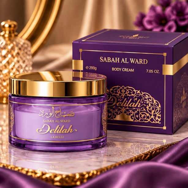 Sabah Al Ward Delilah La Belle Body Cream 200ml