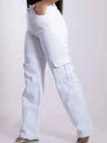 CALCA CARGO BRANCO - MIRANTE JEANS