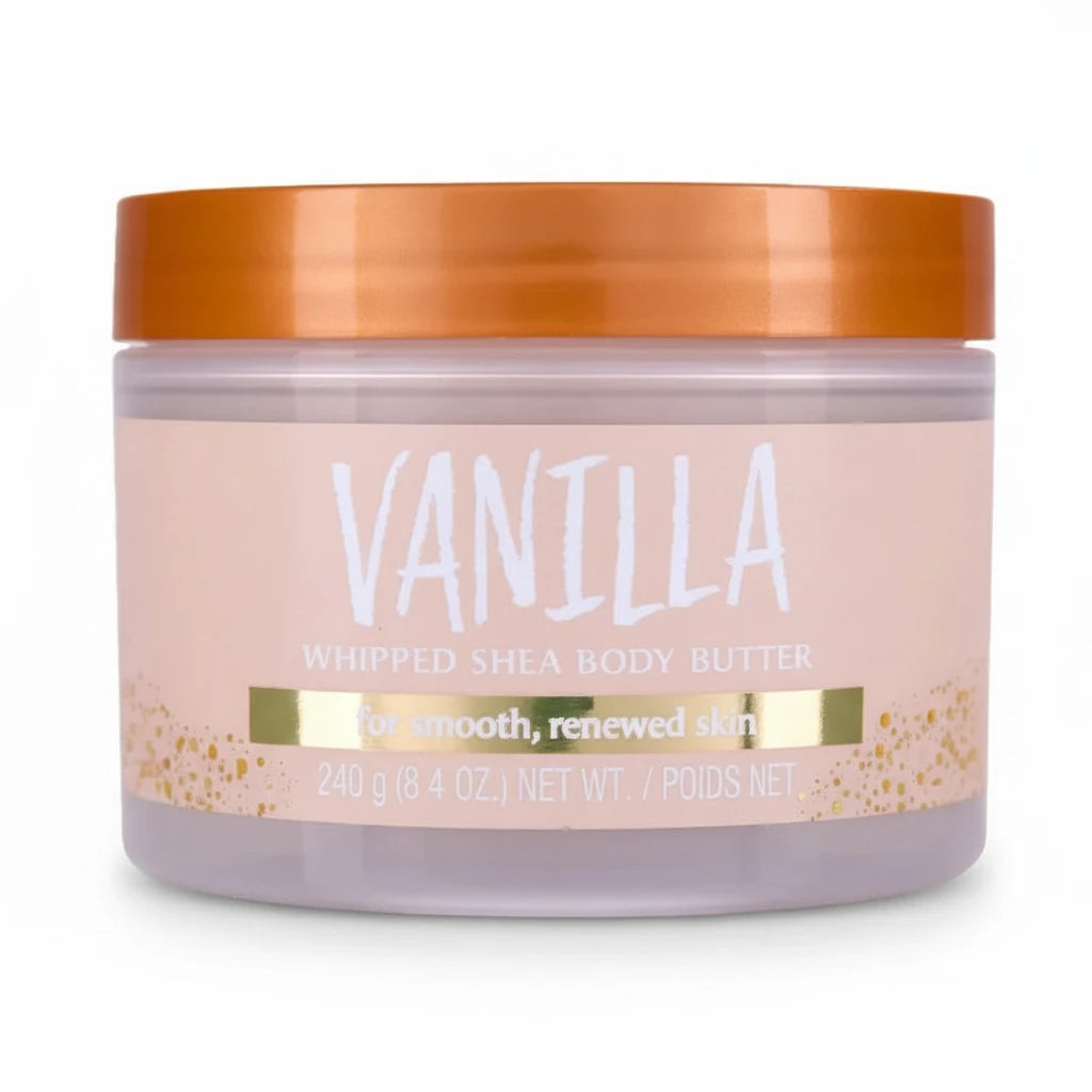 VANILLA - TREE HUT - WHIPPED SHEA BODY BUTTER - 240G