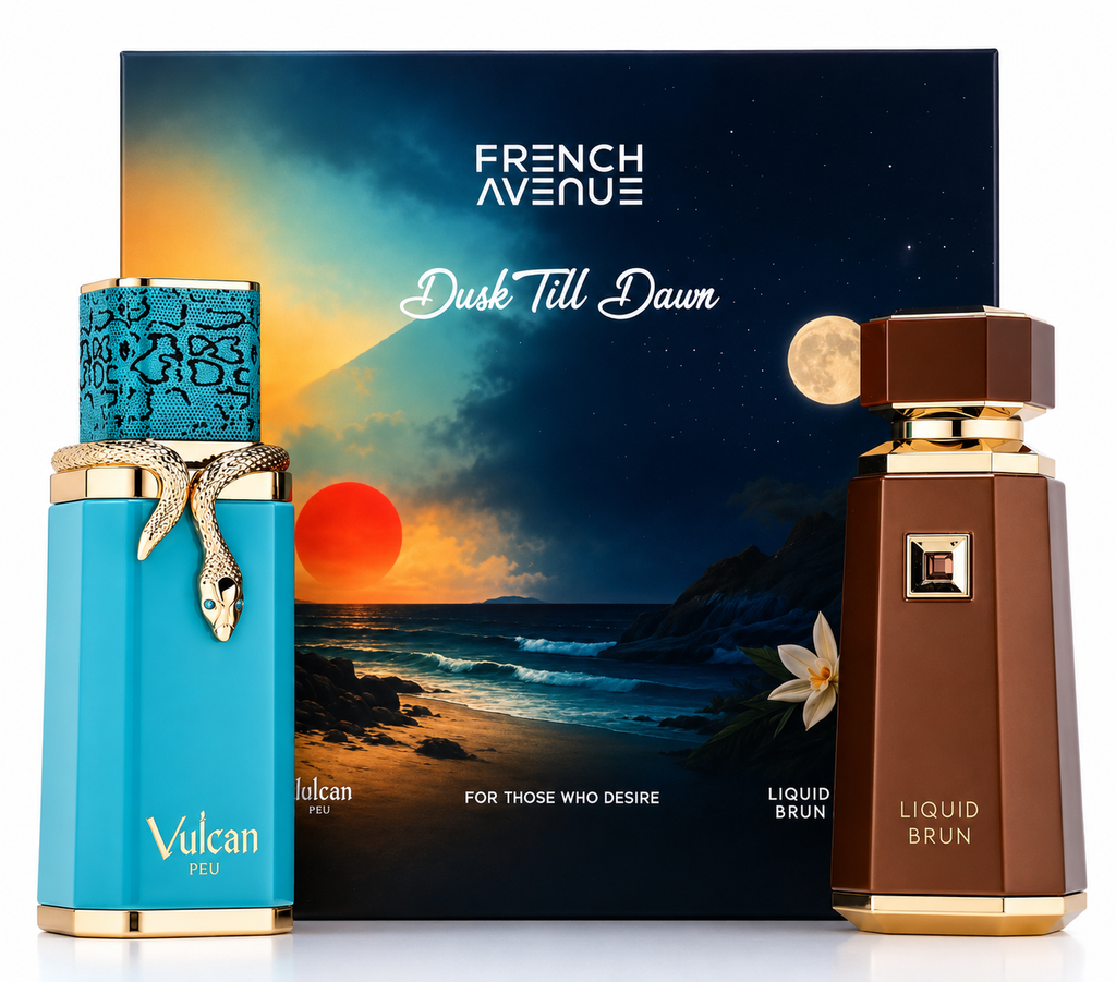 DUSK TILL DAWN - FRENCH AVENUE - VULCAN FEU 100ml  - LIQUID BRUN 100ml