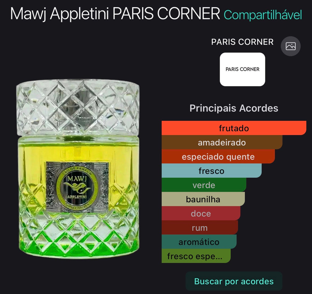MAWJ APPLETINI - PARIS CORNER - EAU DE PARFUM - 100ML