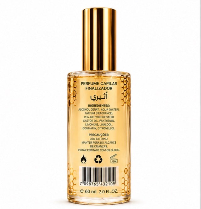 ATHEERI - PERFUME  FINALIZADOR CAPILAR - ISABELLE LA BELLE - 60ML