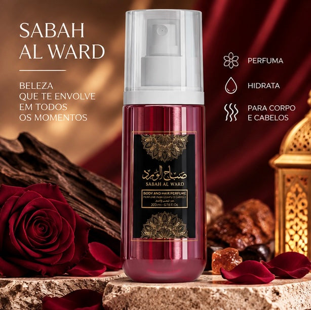 Sabah Al Ward Afeer Body And Hair 200ml