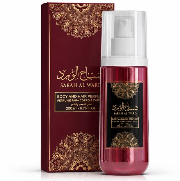 Sabah Al Ward Afeer Body And Hair 200ml