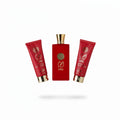 KIT AJWAA RED - NUSUK - EAU DE PARFUM UNISSEX + SHOWER GEL + BODY LOTION 3 X 100ML