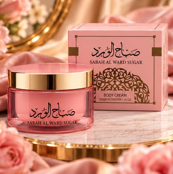 Sabah Al Ward Sugar La Belle Body Cream 200ml