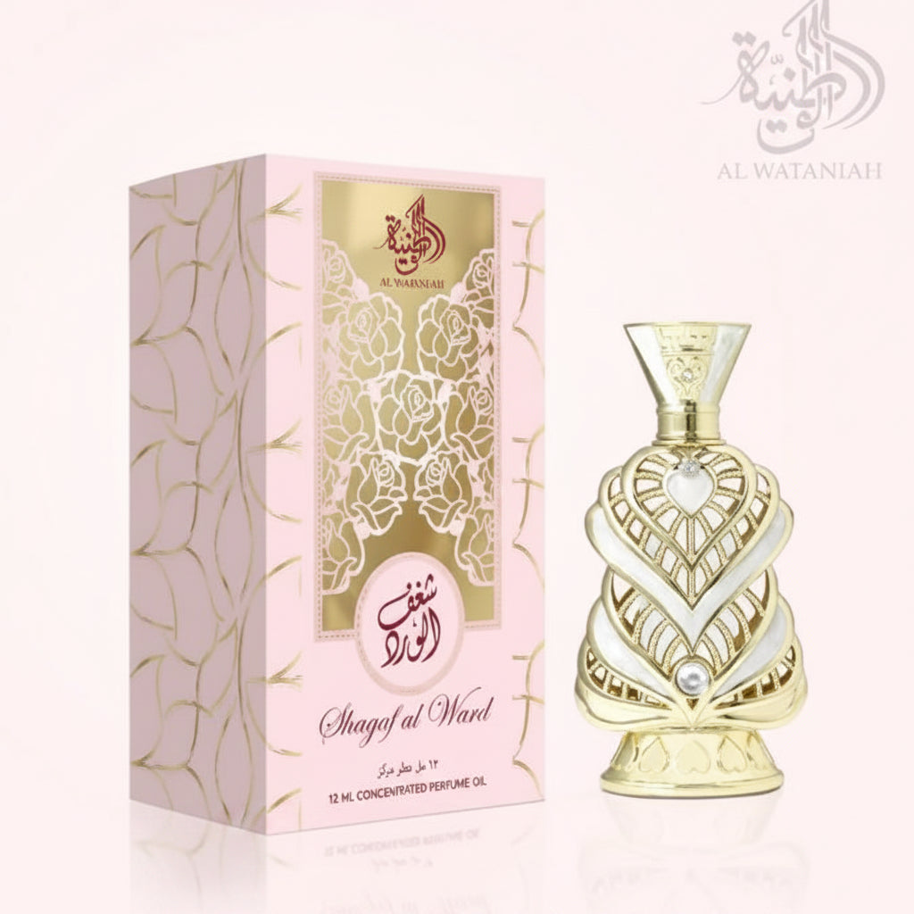 SHAGAF AL WARD - AL WATANIAH - PERFUME A OLEO - 12ML