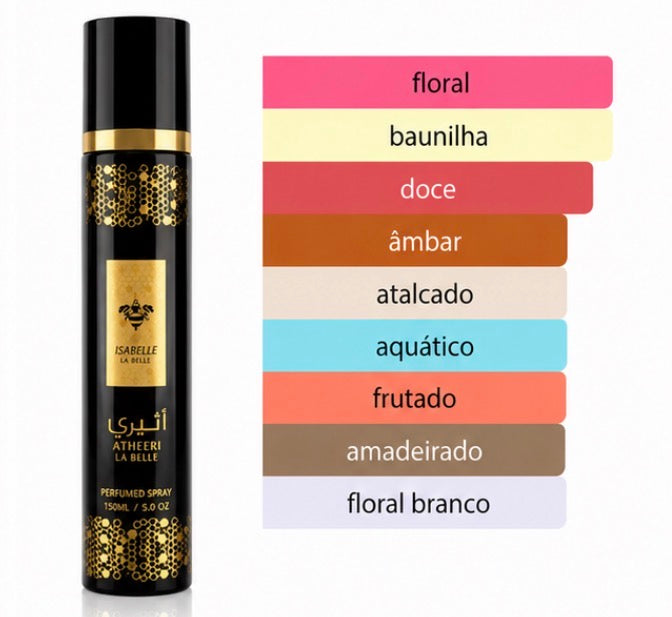 ATHEERI - ISABELLE LA BELLE - PERFUMED SPRAY - 300ML