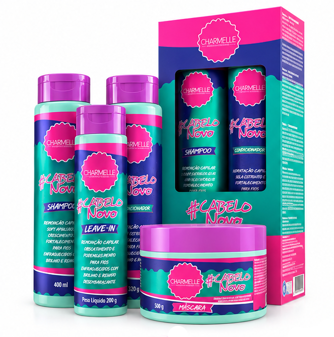 Kit Capilar Cabelo Novo