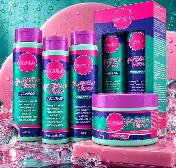 Kit Capilar Cabelo Novo