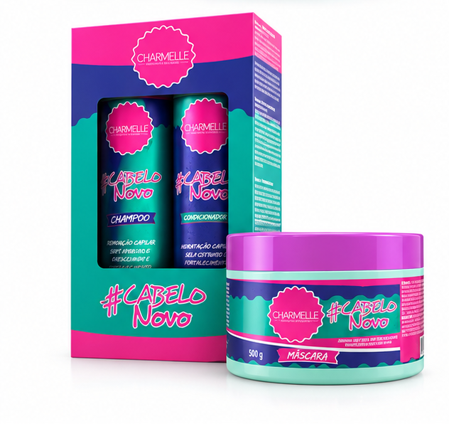 Kit Capilar Cabelo Novo