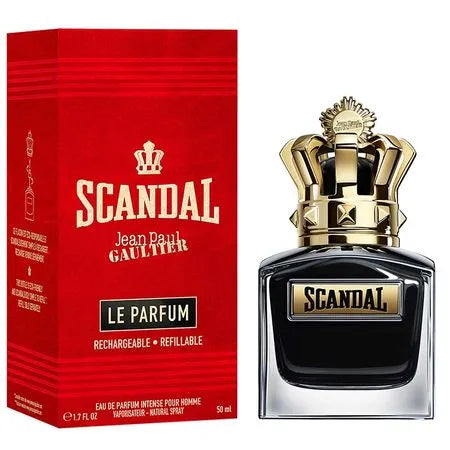 SCANDAL LE PARFUM RECHARGEABLE REFILLABLE - JEAN PAUL GAULTIER - EAU DE PARFUM - 100ML